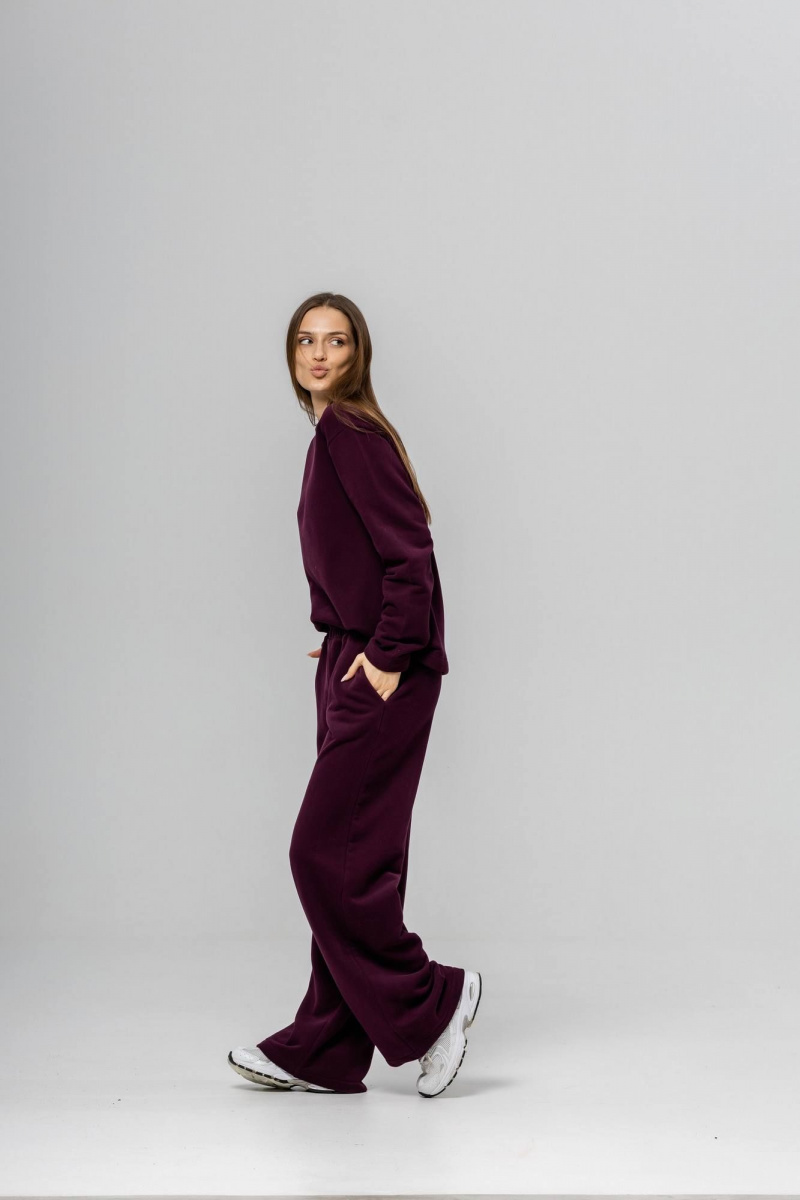 Брючный комплект Twok 400768 бургунди