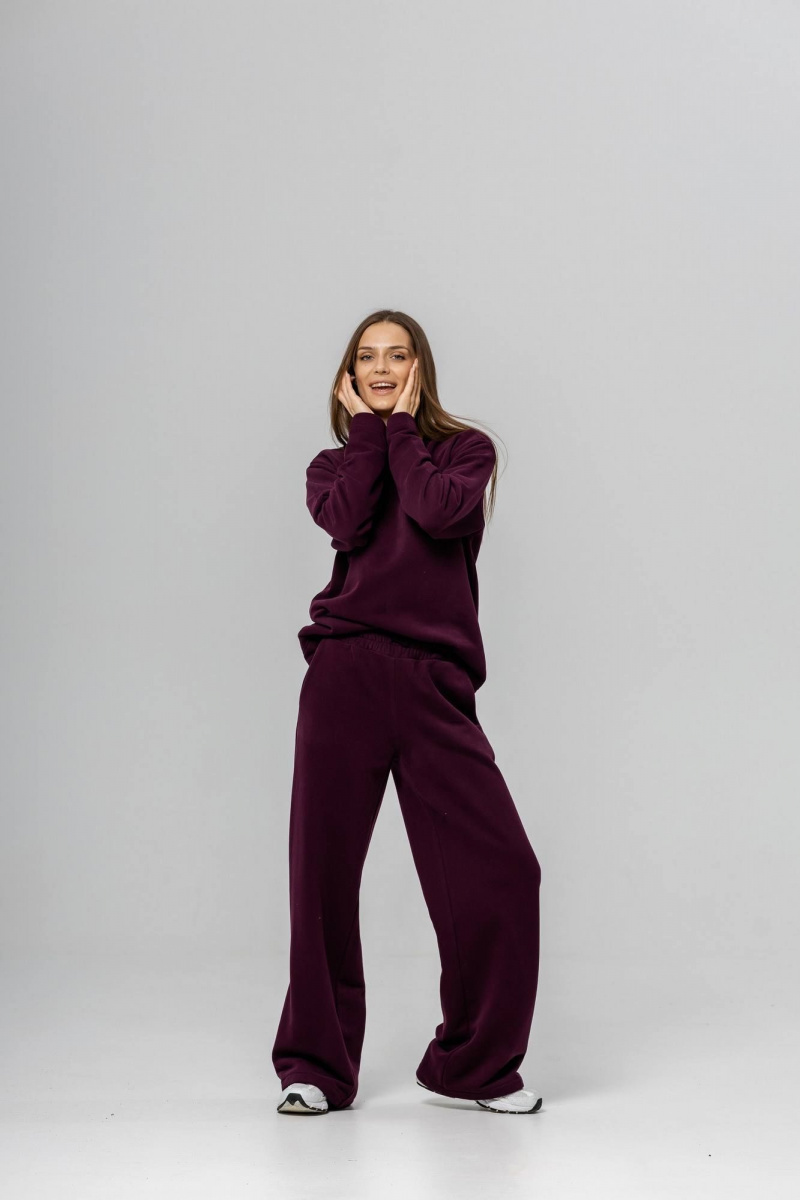 Брючный комплект Twok 400768 бургунди