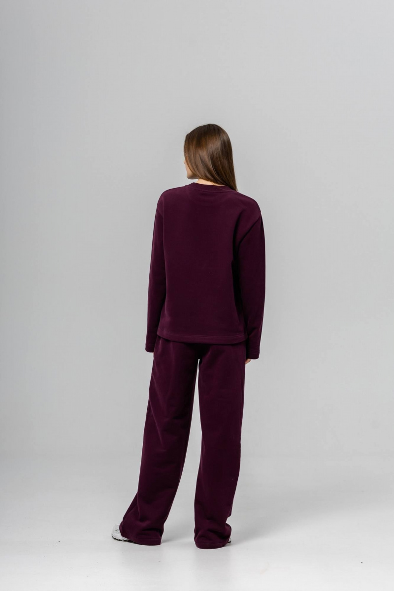 Брючный комплект Twok 400768 бургунди