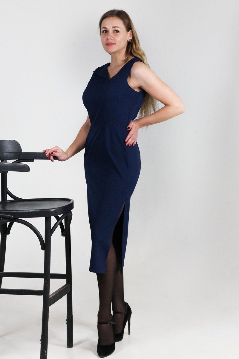 Платье VG Collection 427 синий