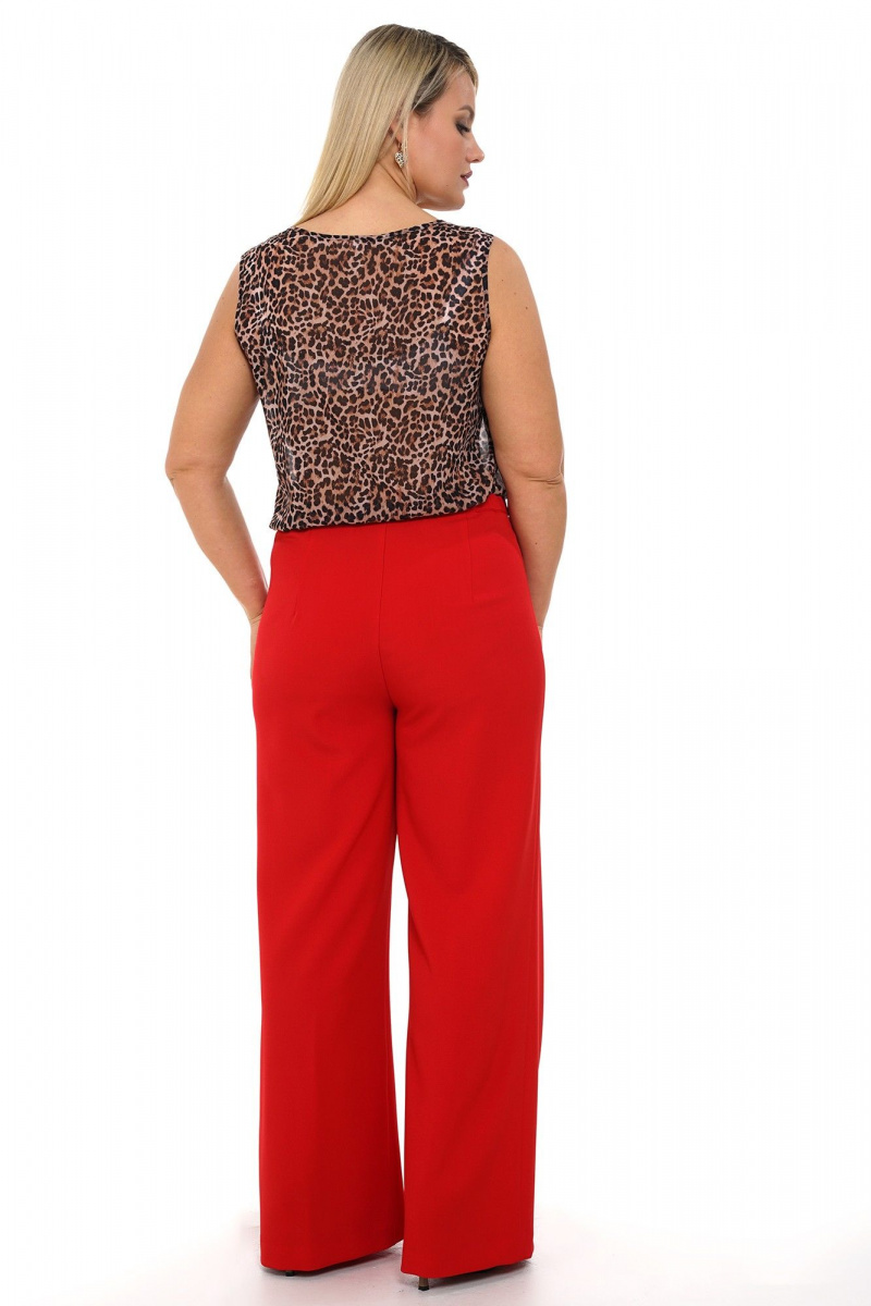 Брючный костюм Alani Collection 2197 красный