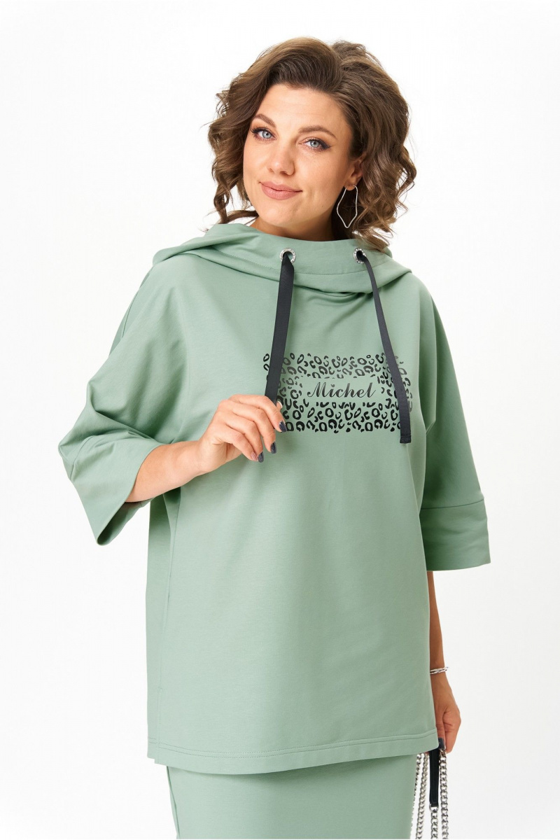 Юбочный комплект Michel chic 1248/1 пастельный_зеленый