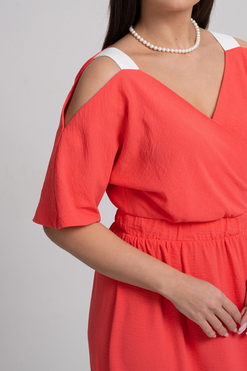 Платья Alani Collection 2356 коралл