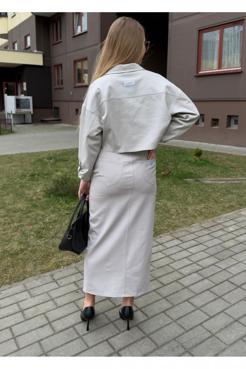 Женская куртка LIZET М473 бежевый