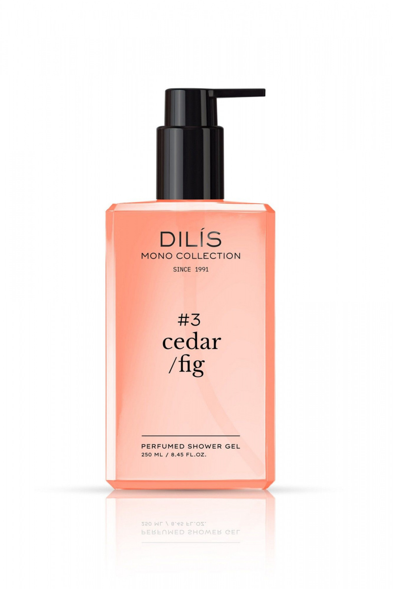 Для душа и ванны DILIS PERFUMED SHOWER GEL #3 CEDAR/FIG