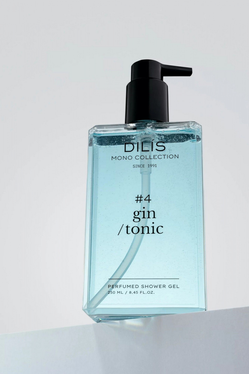 Для душа и ванны DILIS PERFUMED SHOWER GEL #4 GIN/TONIC