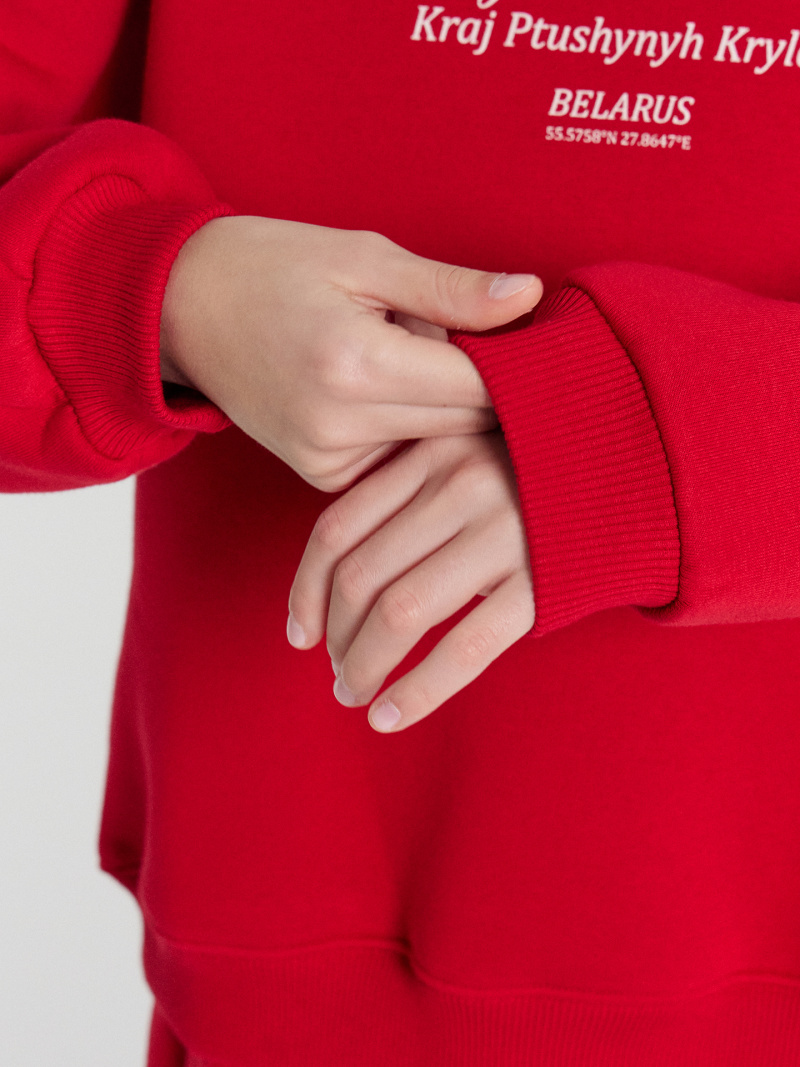 Джемперы и кардиганы Mark Formelle 127940/24-30550П-7П т.красный_печать_1_сл_на_пол_3_сл_на_спинке