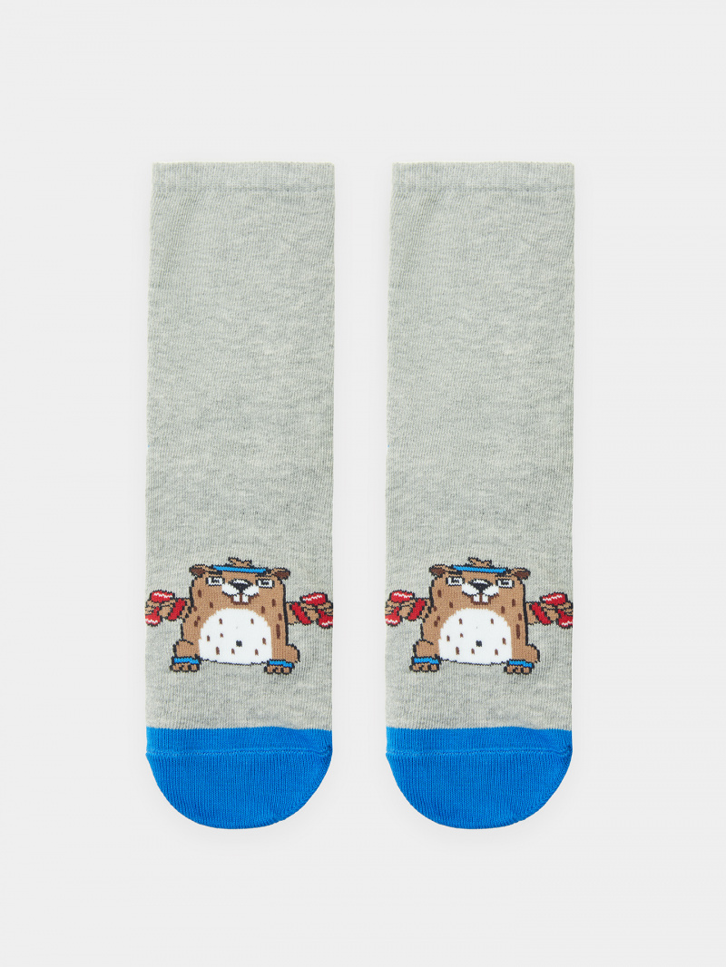 Колготки и носки Mark Formelle 430K-1347/B4-21430K-1 серый_меланж_рис.1347