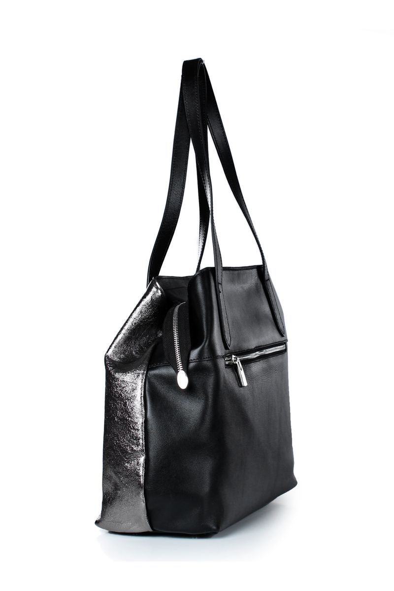 Женская сумка Galanteya 6020 черный/платина