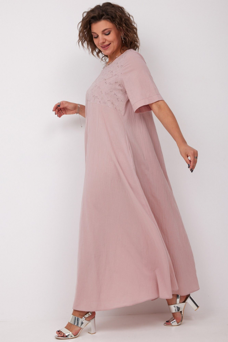 Платья BegiModa 1049 пыльная_роза