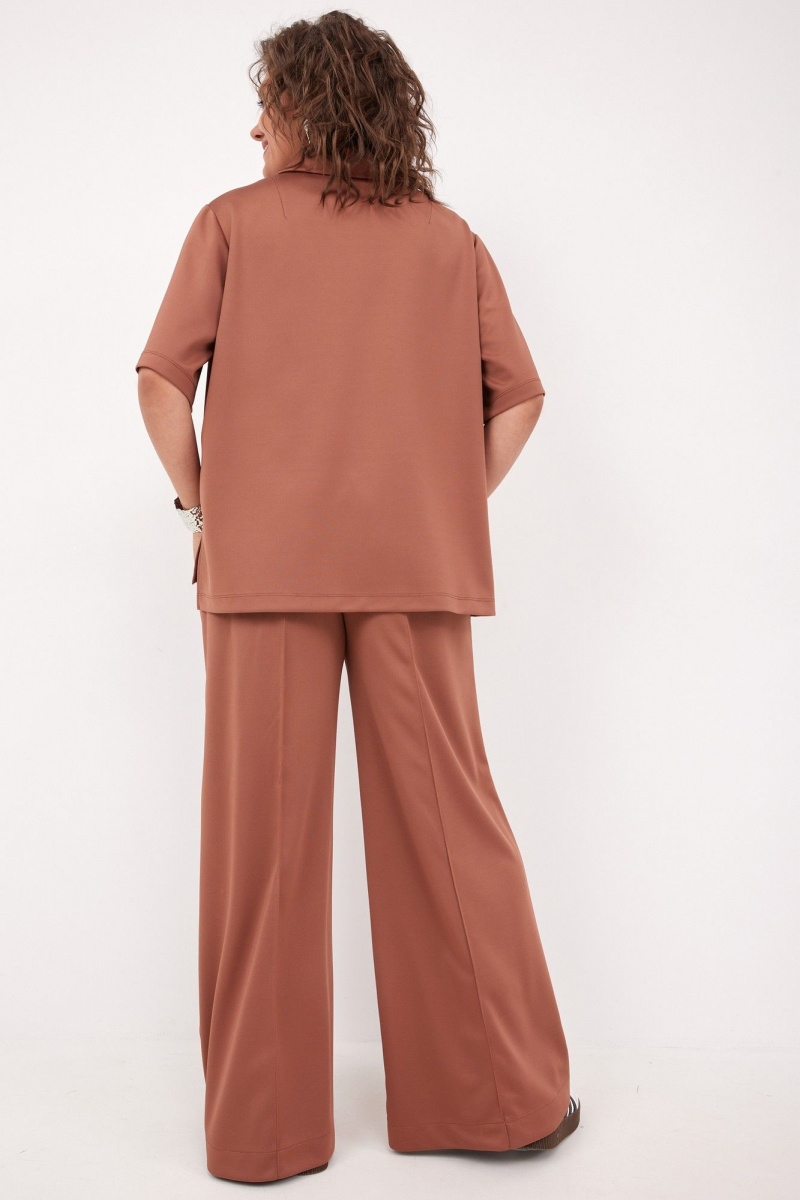 Брючный комплект BegiModa 3094 терракот
