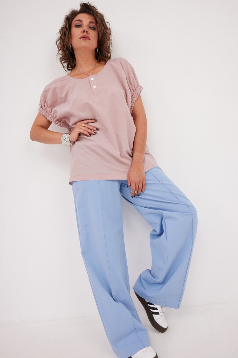 Блузы BegiModa 4124 пыльная_роза