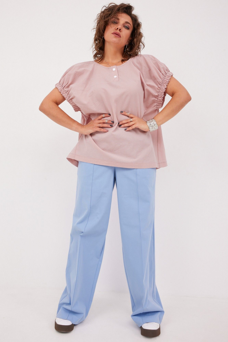 Блузы BegiModa 4124 пыльная_роза