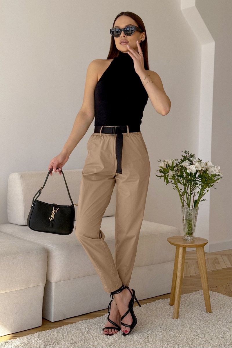 Брюки PRATA wear S035 коричневый