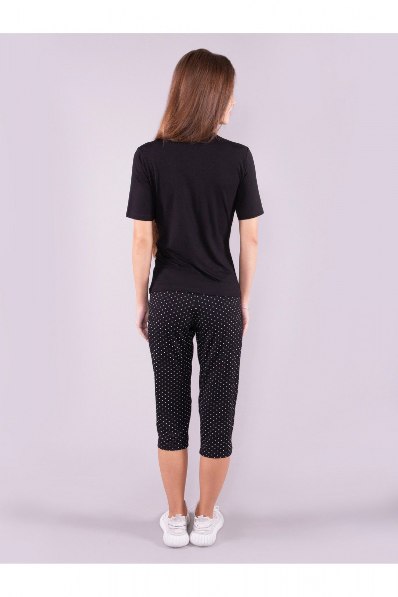 Капри и бриджи 8 Марта 144680- 5С5129Д40-158,164 набивной_черный