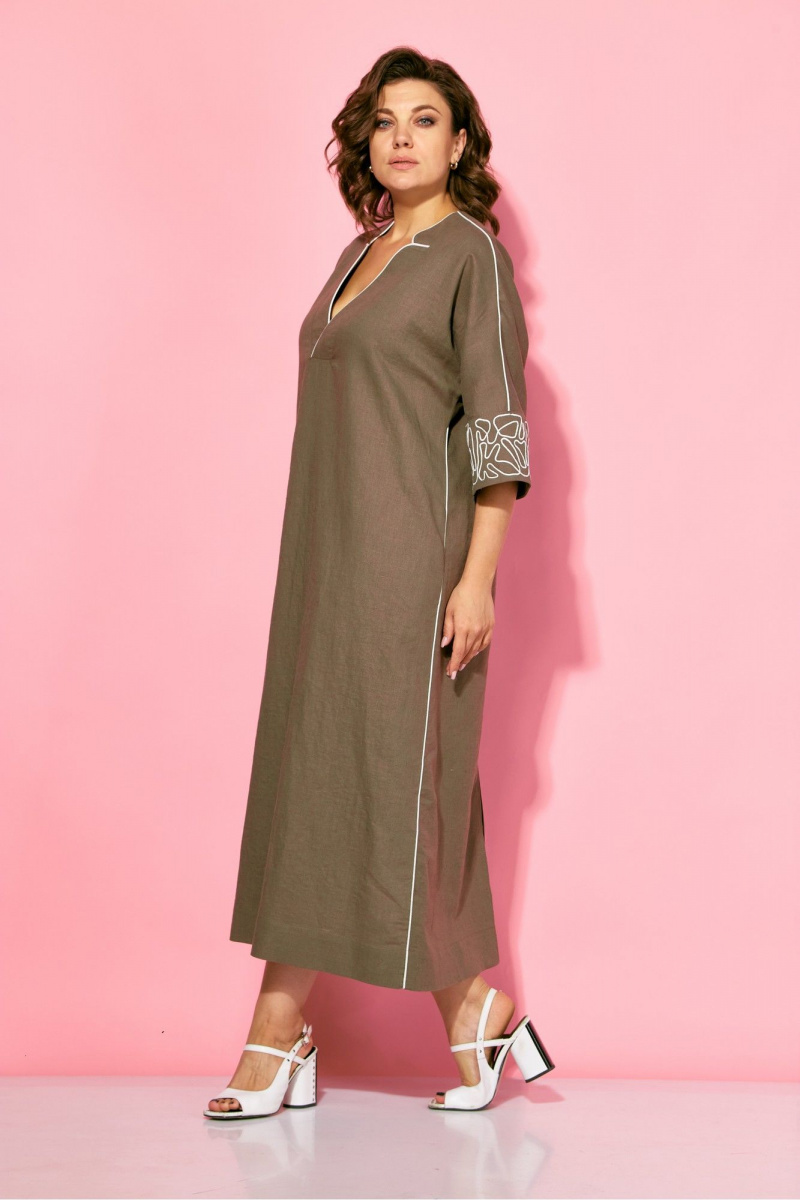 Платья AVA fashion М-122 капучино