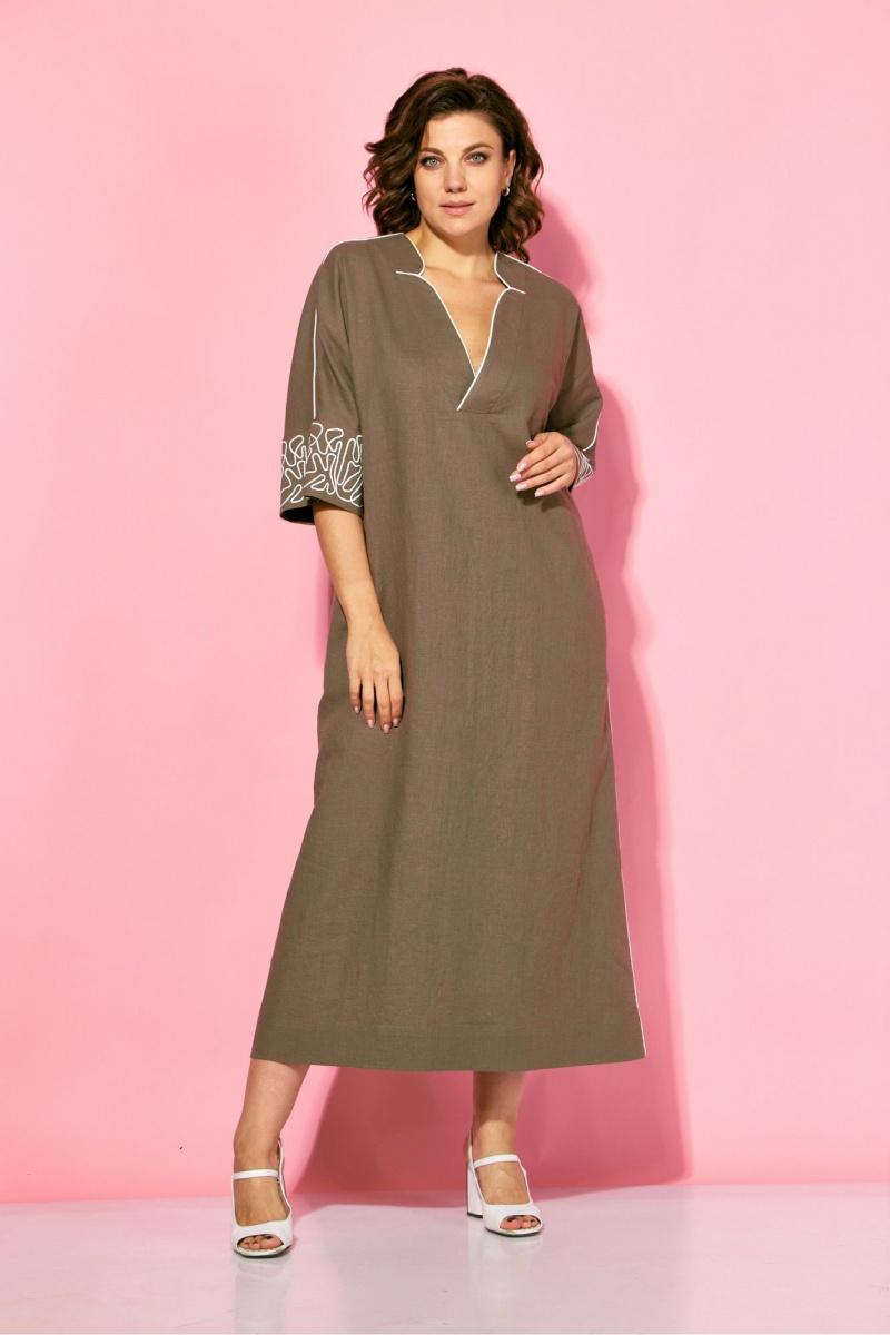 Платья AVA fashion М-122 капучино
