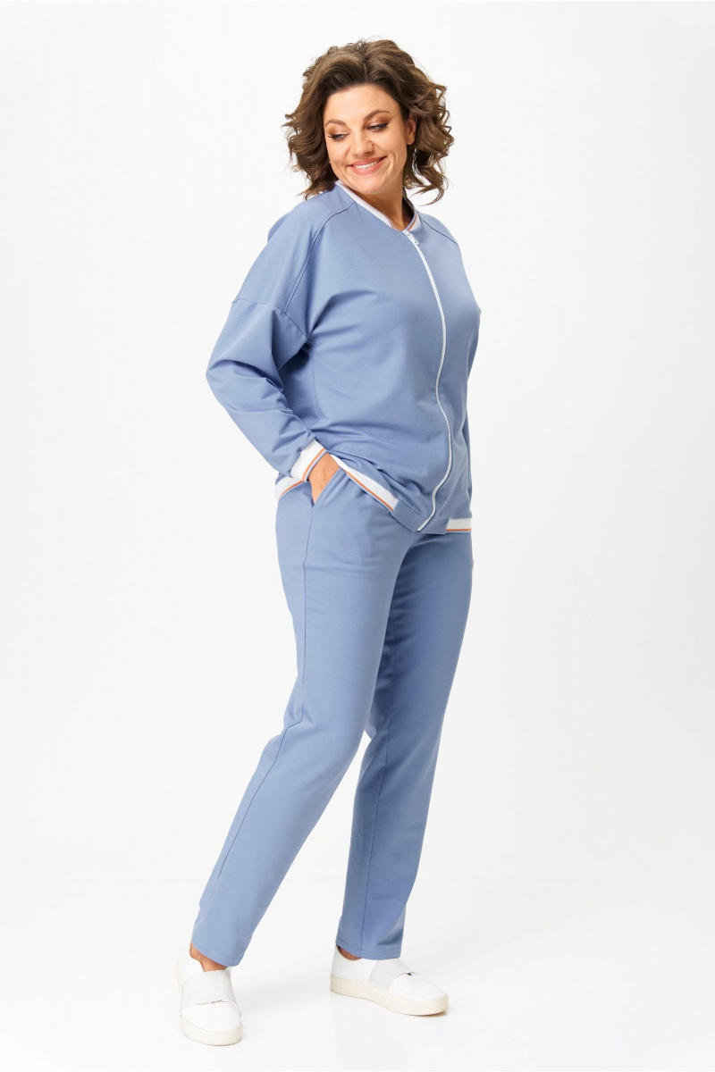 Брючный комплект STEFANY 2066-1 синий