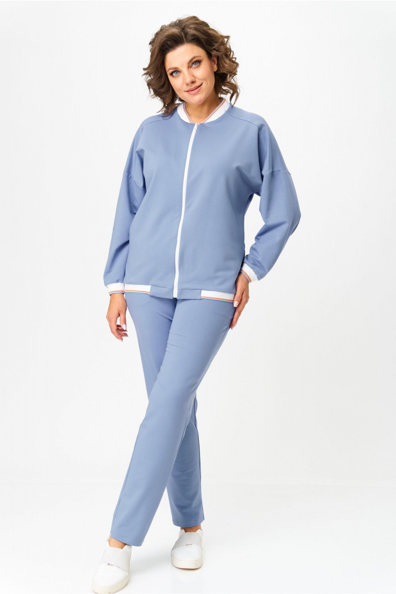 Брючный комплект STEFANY 2066-1 синий