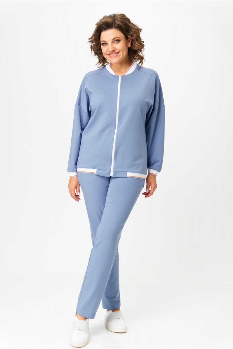 Брючный комплект STEFANY 2066-1 синий