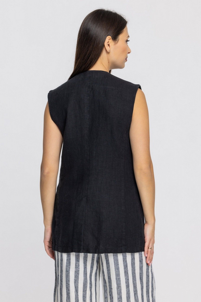 Жилеты FASHION CENTRE Л-3967/ч чёрный