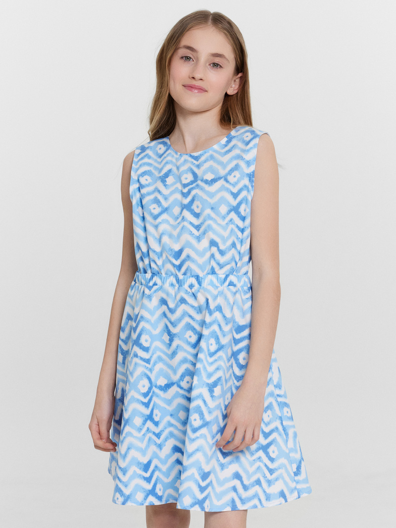 Сарафан Mark Formelle 177743/24-33355П-9 зигзаги_на_белом