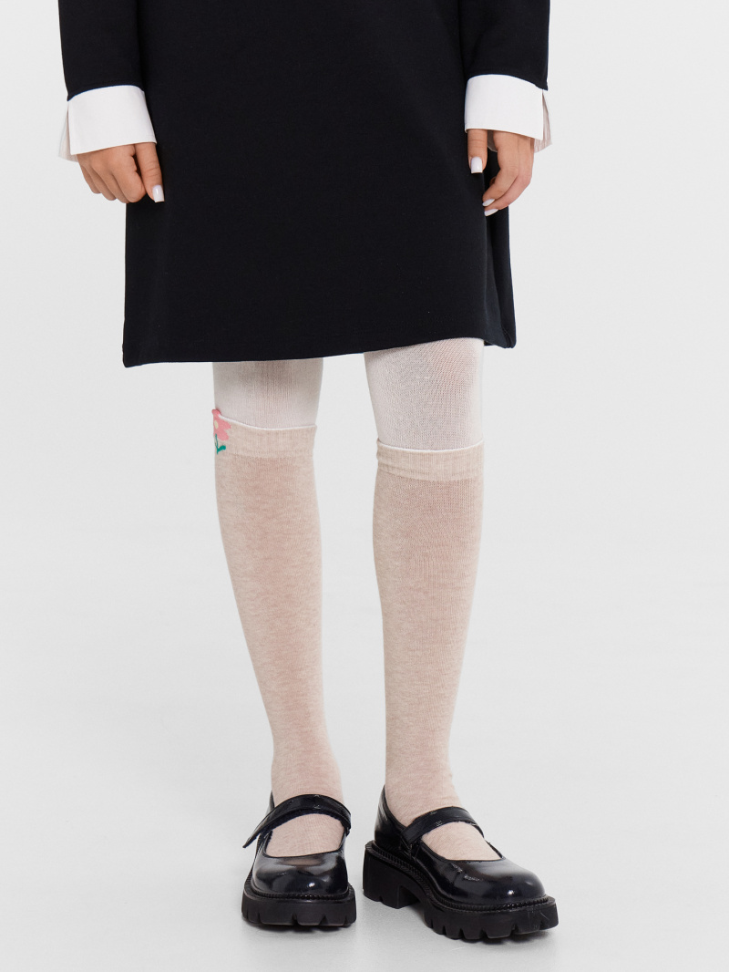 Колготки, носки и гольфы Mark Formelle 712K-2797/B1-24712K молочный_бежевый_меланж_рис.2797
