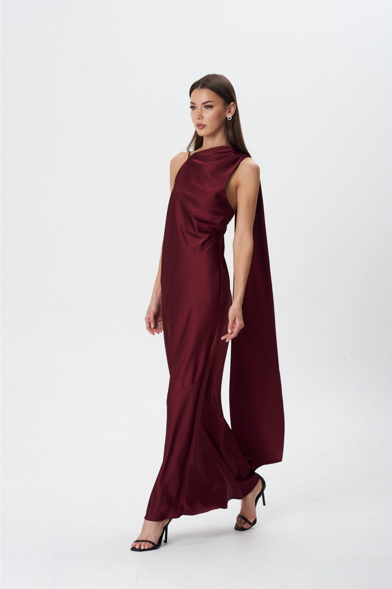Платья Lady Line 1594 бордо