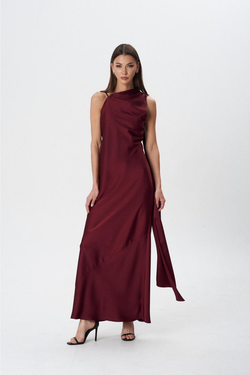 Платья Lady Line 1594 бордо