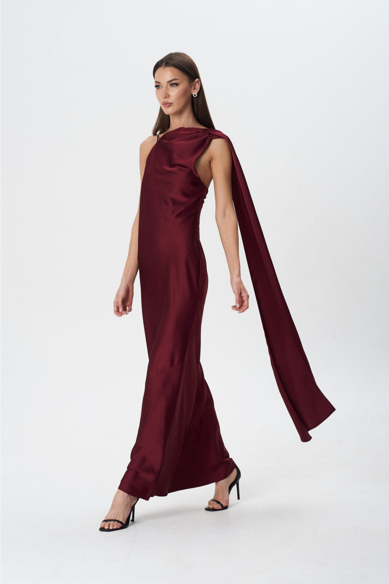 Платья Lady Line 1594 бордо