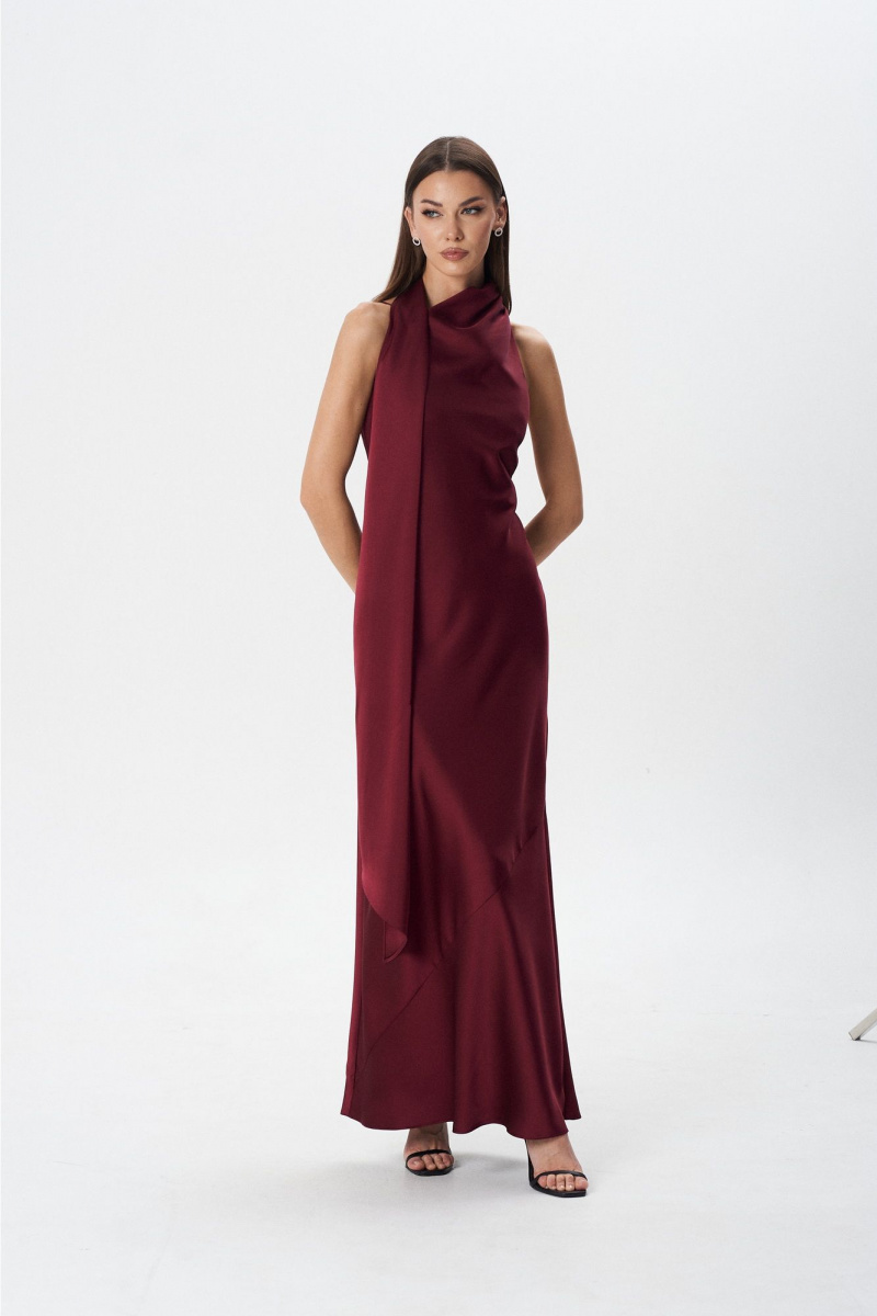 Платья Lady Line 1594 бордо