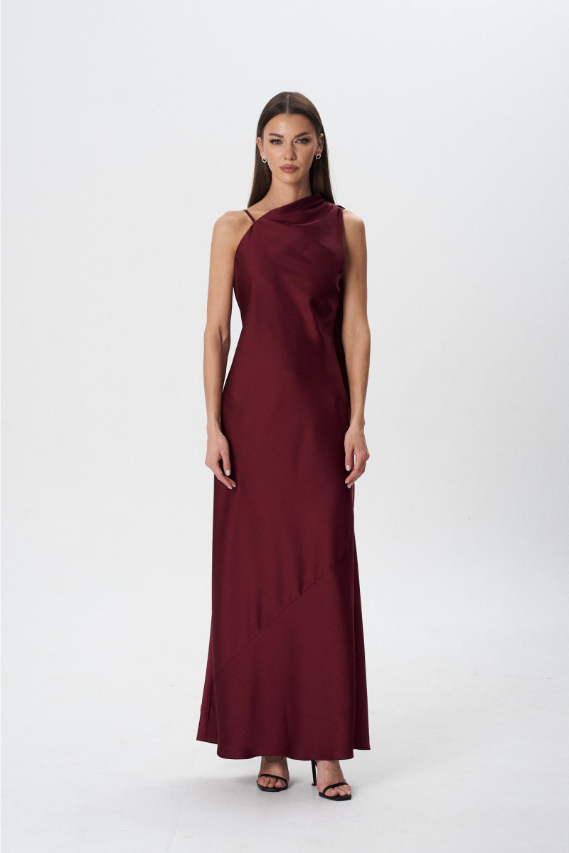 Платья Lady Line 1594 бордо