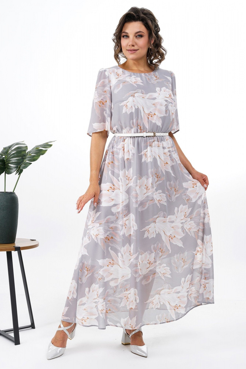 Платья Alani Collection 2369 серый