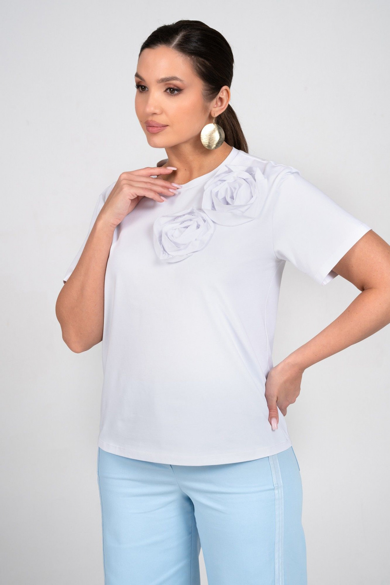 Брючный комплект Alani Collection 2360 голубой