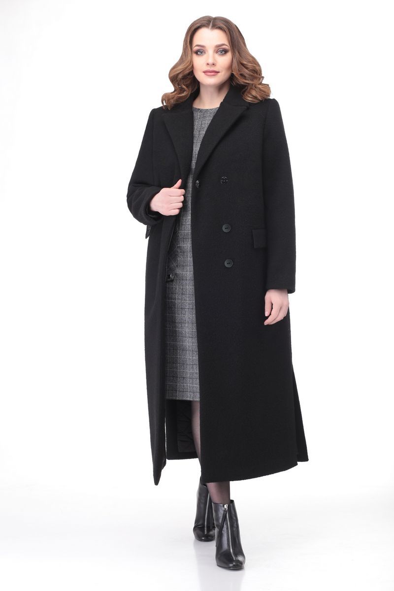 Женское пальто VOLNA 1178 черный