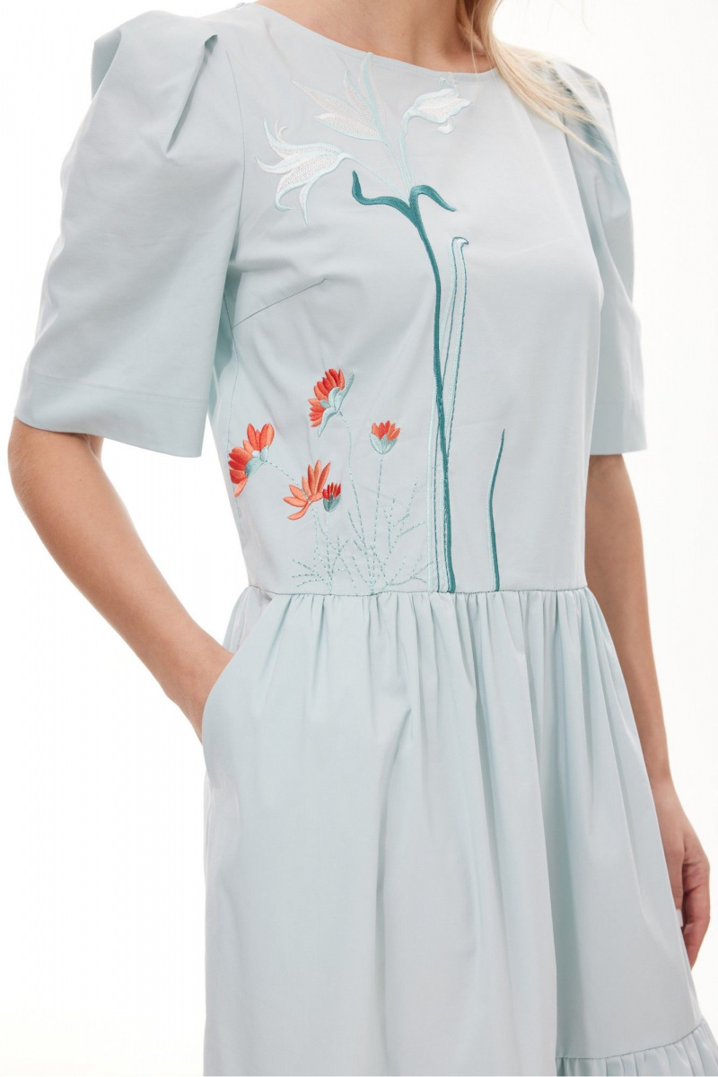 Платья NiV NiV fashion 409 светлая_бирюза