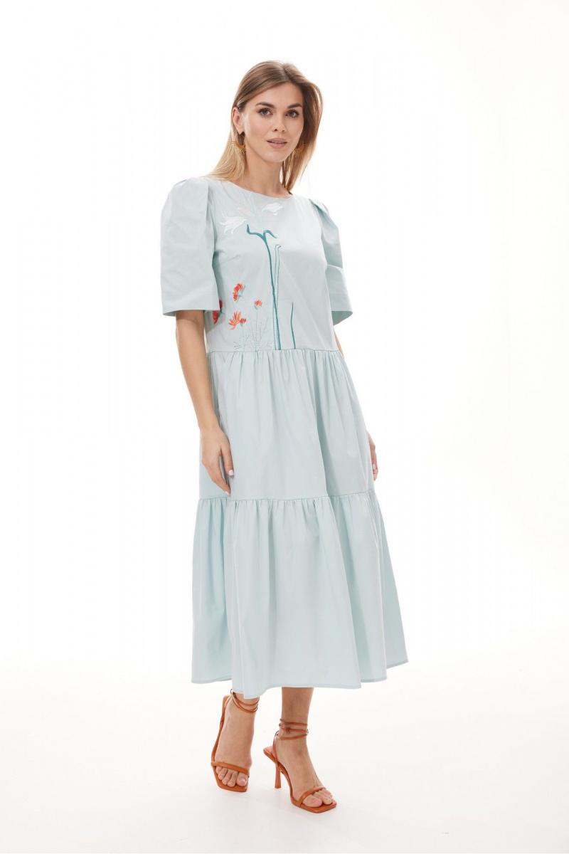 Платья NiV NiV fashion 409 светлая_бирюза