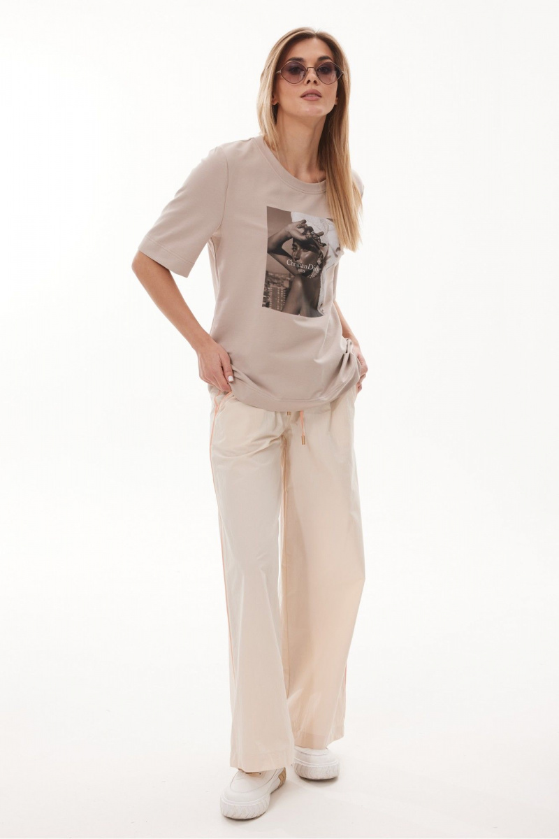 Майки NiV NiV fashion 421 бежевый