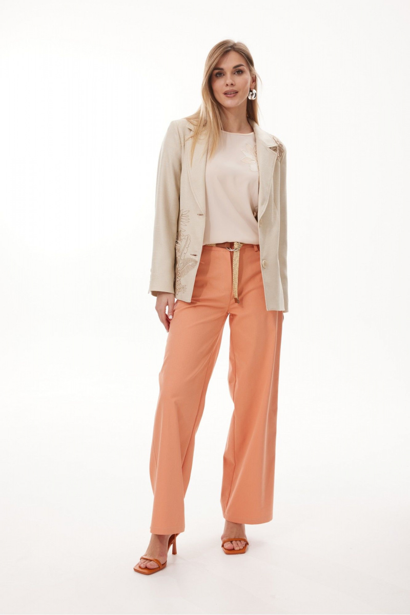 Жакеты NiV NiV fashion 422 холодно-бежевый