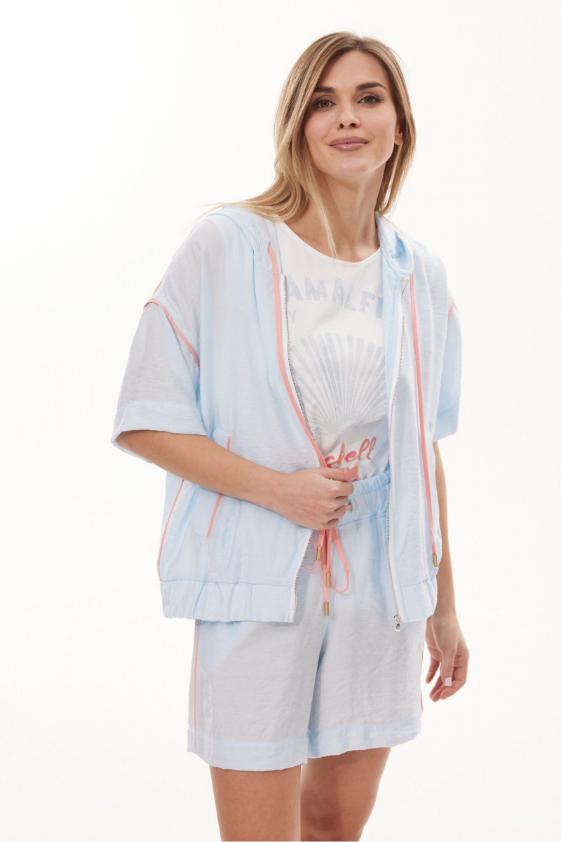 Шорты NiV NiV fashion 435 светло-голубой