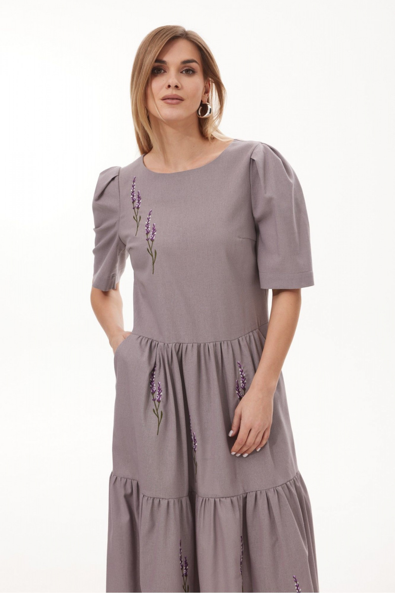 Платья NiV NiV fashion 451/1 бледно-фиолетовый