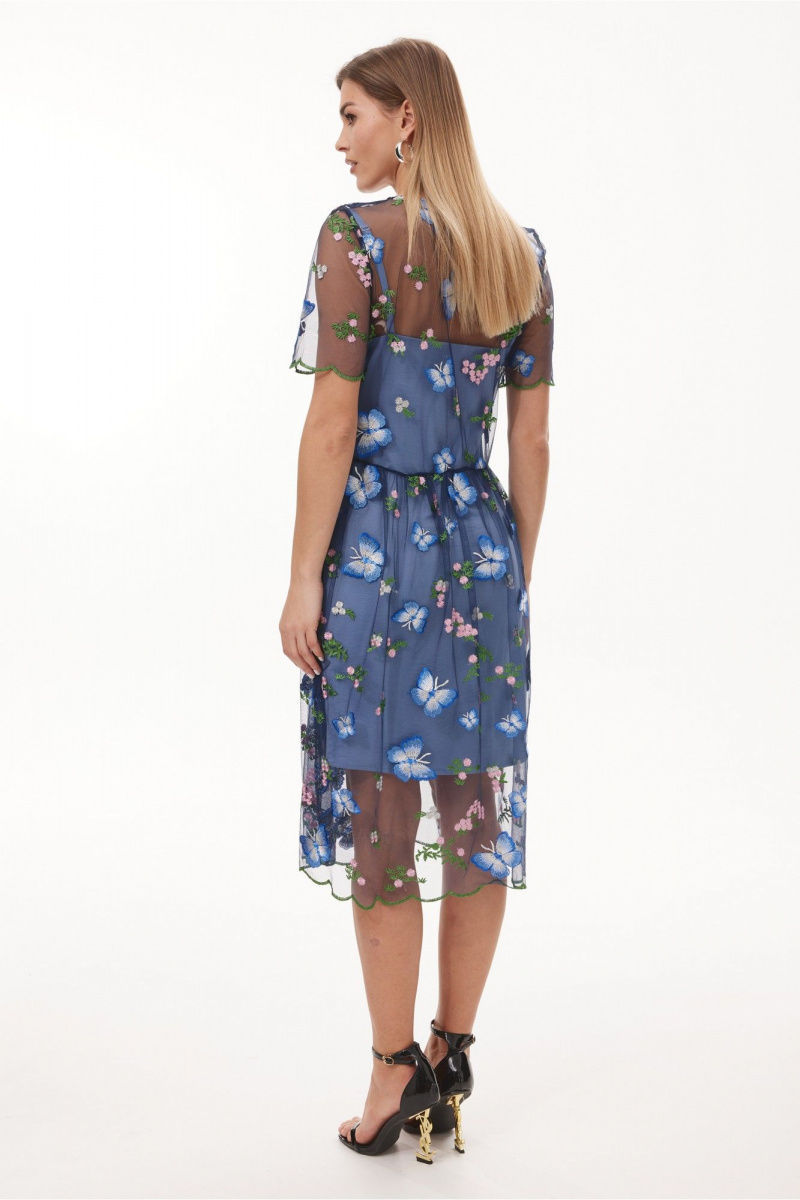 Платья NiV NiV fashion 455 синий