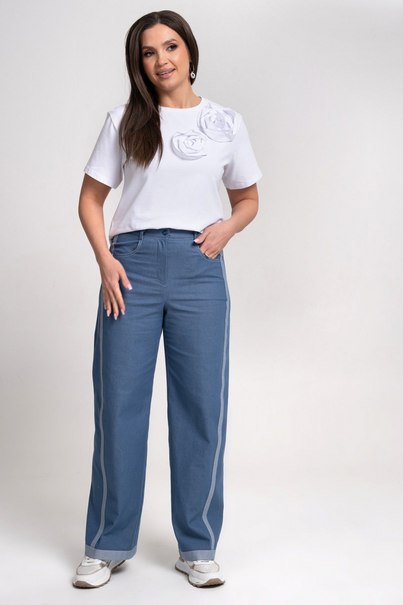 Брючный комплект Alani Collection 2360 синий