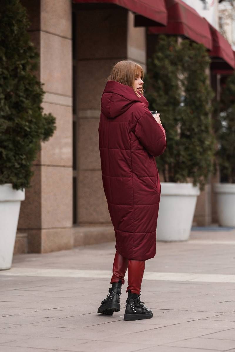 Женское пальто Winkler’s World 648ппз бордо