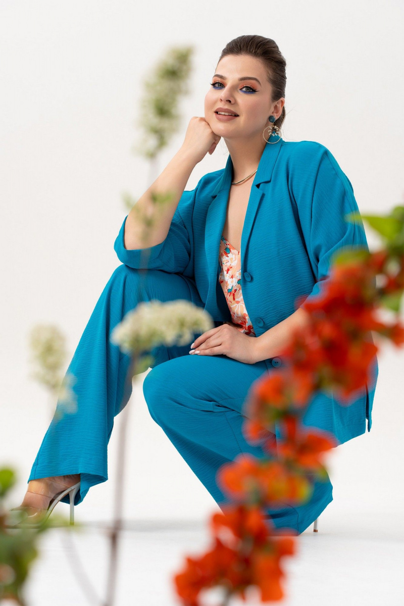 Брючный костюм Andina 3001-5 мурена