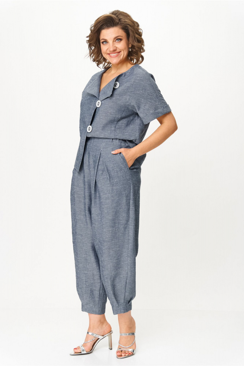 Брючный костюм Michel chic 1337/1 темный_деним