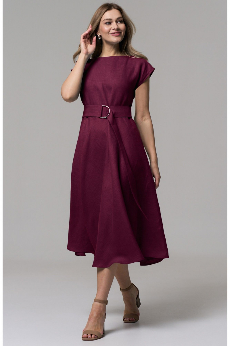 Платья AltaModa 1010-4 бордовый