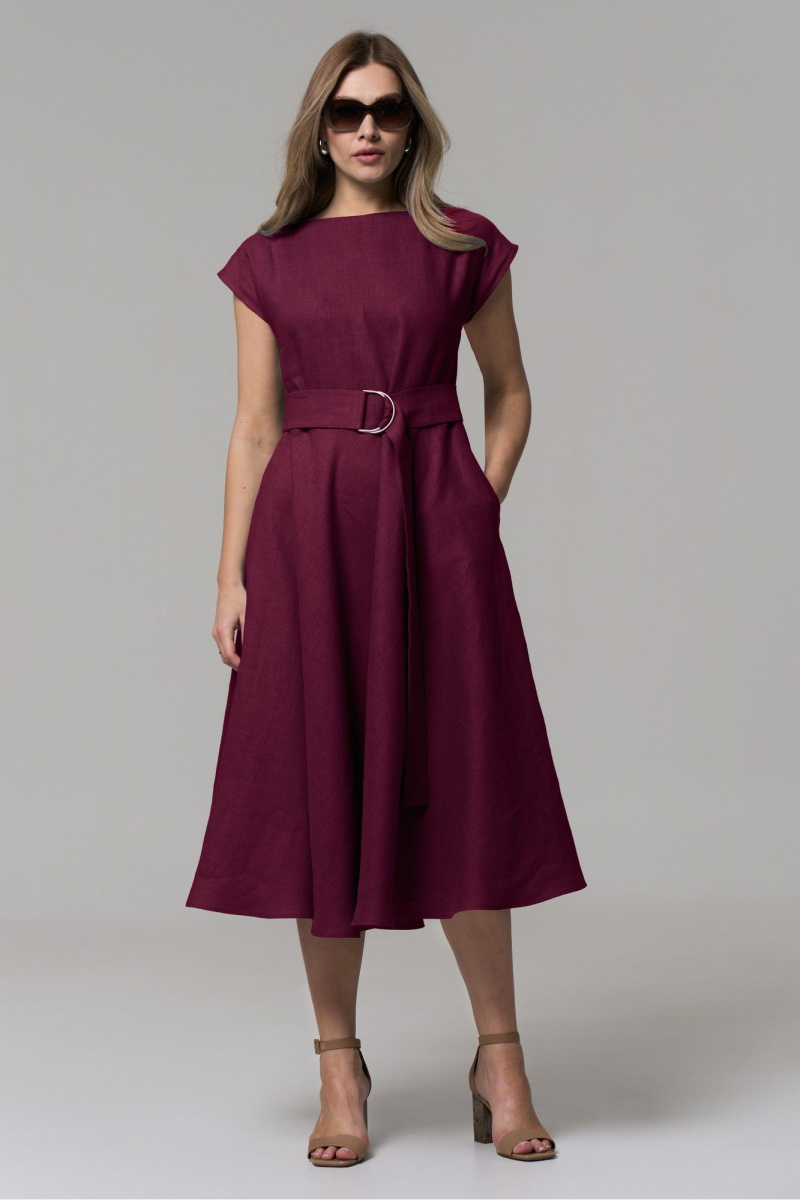 Платья AltaModa 1010-4 бордовый