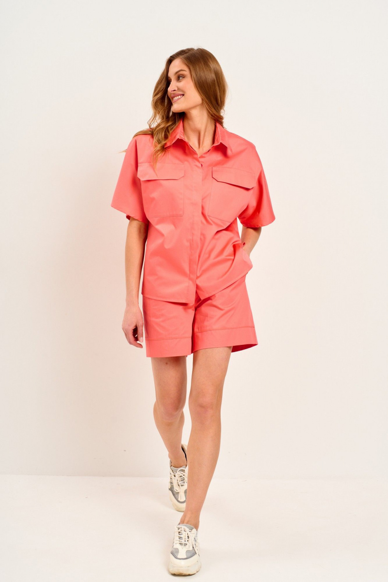 Блузы Moment Fashion 1012 розовый