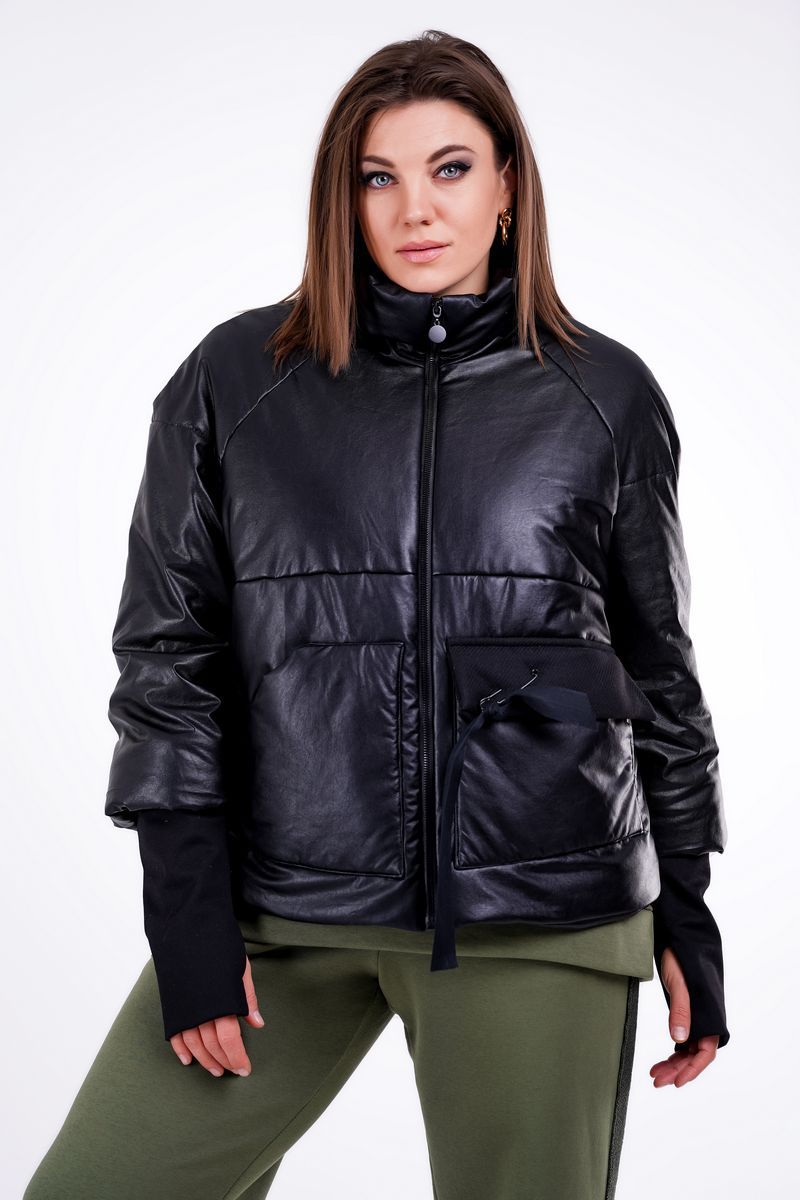 Женская куртка GRATTO 7009 черный